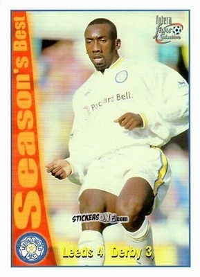 Figurina Leeds United 4 - Derby 3 - Leeds United Fans' Selection 1997-1998 - Futera