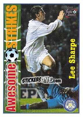 Cromo Lee Sharpe - Leeds United Fans' Selection 1997-1998 - Futera