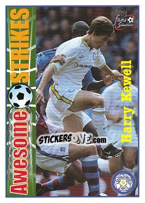 Cromo Harry Kewell - Leeds United Fans' Selection 1997-1998 - Futera
