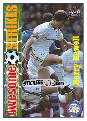 Sticker Harry Kewell - Leeds United Fans' Selection 1997-1998 n. 58 - Futera