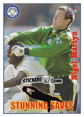 Sticker Nigel Martyn - Leeds United Fans' Selection 1997-1998 - Futera