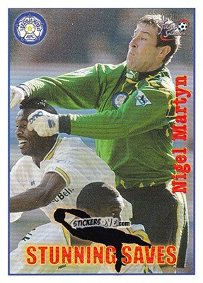 Figurina Nigel Martyn - Leeds United Fans' Selection 1997-1998 - Futera