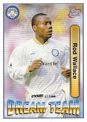 Sticker Rod Wallace - Leeds United Fans' Selection 1997-1998 n. 64 - Futera