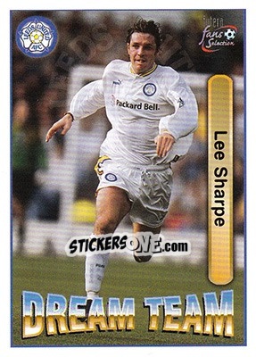 Figurina Lee Sharpe - Leeds United Fans' Selection 1997-1998 - Futera