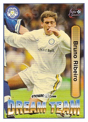 Sticker Bruno Ribiero - Leeds United Fans' Selection 1997-1998 n. 68 - Futera