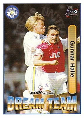Cromo Gunnar Halle - Leeds United Fans' Selection 1997-1998 n. 69 - Futera