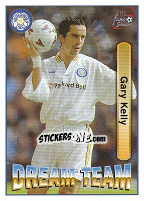 Sticker Gary Kelly - Leeds United Fans' Selection 1997-1998 - Futera
