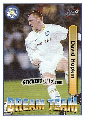 Cromo David Hopkin - Leeds United Fans' Selection 1997-1998 - Futera