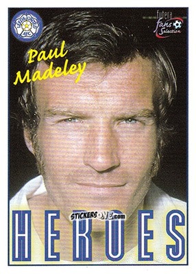 Cromo Paul Madeley - Leeds United Fans' Selection 1997-1998 n. 75 - Futera