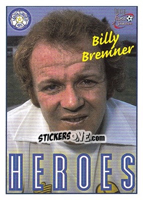 Cromo Billy Bremner - Leeds United Fans' Selection 1997-1998 - Futera