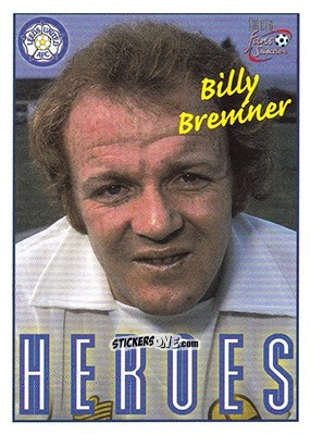 Sticker Billy Bremner - Leeds United Fans' Selection 1997-1998 n. 76 - Futera