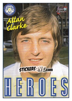 Cromo Allan Clarke - Leeds United Fans' Selection 1997-1998 - Futera