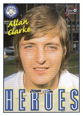Sticker Allan Clarke - Leeds United Fans' Selection 1997-1998 n. 77 - Futera