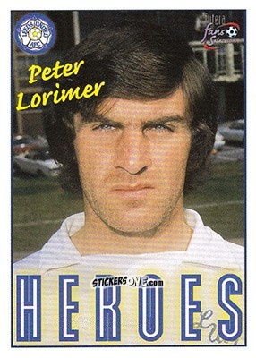 Sticker Peter Lorimer - Leeds United Fans' Selection 1997-1998 n. 78 - Futera
