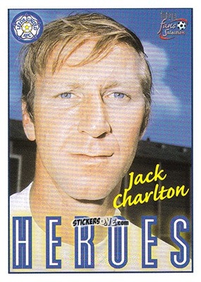 Figurina Jack Charlton - Leeds United Fans' Selection 1997-1998 - Futera