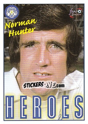 Figurina Norman Hunter - Leeds United Fans' Selection 1997-1998 - Futera