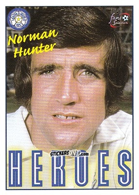 Sticker Norman Hunter - Leeds United Fans' Selection 1997-1998 n. 81 - Futera
