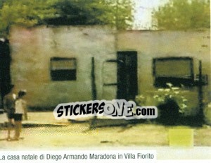 Sticker Figurina 1 - Maradona Il Più Grande - Preziosi