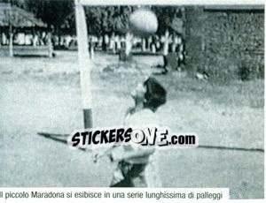 Cromo Figurina 9 - Maradona Il Più Grande - Preziosi