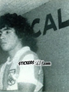 Sticker Maradona Con La Maglia Dell'Argentina - Maradona Il Più Grande n. 20 - Preziosi