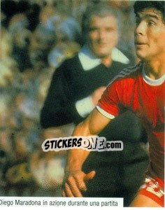Sticker Figurina 29 - Maradona Il Più Grande n. 29 - Preziosi