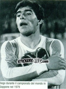 Sticker Maradona Con L'Argentina 1979 - Maradona Il Più Grande n. 35 - Preziosi