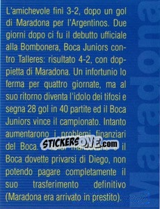 Sticker Figurina 41 - Maradona Il Più Grande - Preziosi