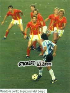 Sticker Figurina 57 - Maradona Il Più Grande n. 57 - Preziosi