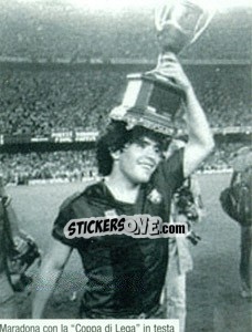 Figurina Figurina 74 - Maradona Il Più Grande - Preziosi