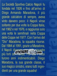 Sticker Figurina 84 - Maradona Il Più Grande n. 84 - Preziosi