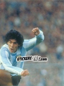 Sticker Figurina 99 - Maradona Il Più Grande - Preziosi