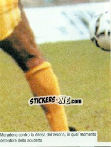 Sticker Figurina 115 - Maradona Il Più Grande n. 115 - Preziosi