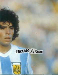 Figurina Figurina 125 - Maradona Il Più Grande - Preziosi