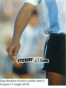 Sticker Figurina 128 - Maradona Il Più Grande - Preziosi
