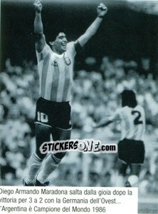 Sticker Figurina 151 - Maradona Il Più Grande - Preziosi