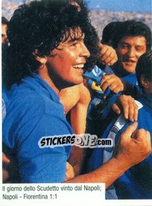 Figurina Figurina 158 - Maradona Il Più Grande - Preziosi