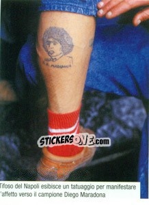 Sticker Figurina 161 - Maradona Il Più Grande n. 161 - Preziosi