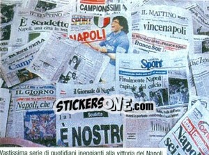 Sticker Figurina 162 - Maradona Il Più Grande n. 162 - Preziosi