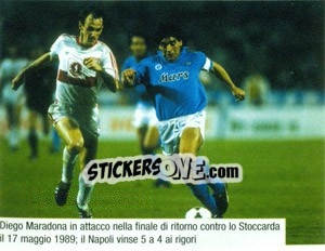 Sticker Figurina 177 - Maradona Il Più Grande - Preziosi