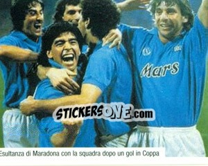 Sticker Figurina 181 - Maradona Il Più Grande - Preziosi