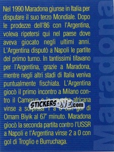 Sticker Figurina 186 - Maradona Il Più Grande - Preziosi