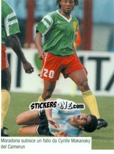 Sticker Figurina 187 - Maradona Il Più Grande n. 187 - Preziosi