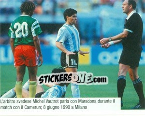 Sticker Figurina 188 - Maradona Il Più Grande - Preziosi