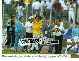 Sticker Figurina 194 - Maradona Il Più Grande - Preziosi