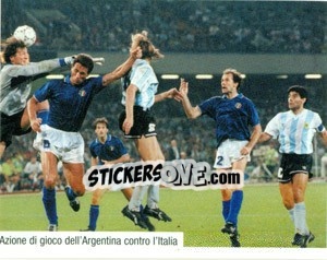 Sticker Figurina 199 - Maradona Il Più Grande n. 199 - Preziosi
