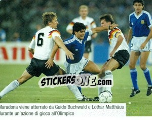 Sticker Figurina 202 - Maradona Il Più Grande - Preziosi