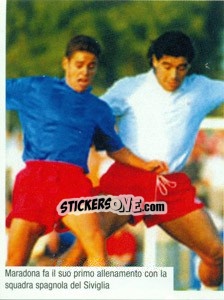 Sticker Figurina 209 - Maradona Il Più Grande - Preziosi