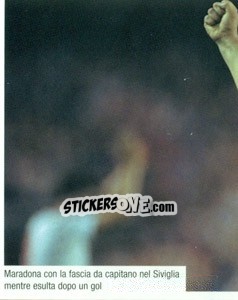 Sticker Figurina 211 - Maradona Il Più Grande - Preziosi