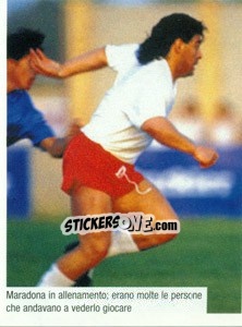 Sticker Figurina 213 - Maradona Il Più Grande - Preziosi