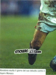 Sticker Figurina 217 - Maradona Il Più Grande n. 217 - Preziosi
